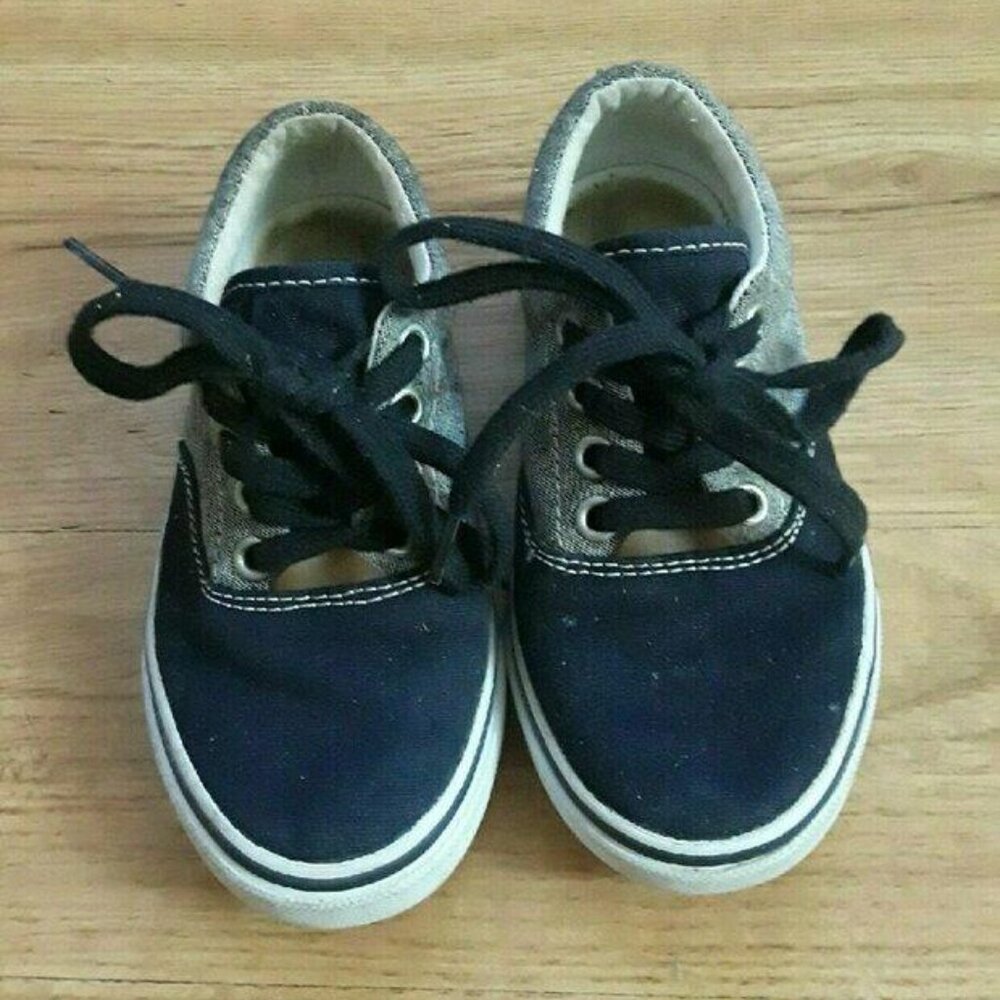 Kids Navy Blue Sneakers